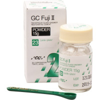GC Fuji II - csomag 15 g Pulver dunkelgrau C4 - 97