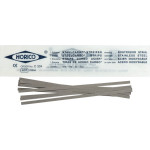 Stahlcarbo® Streifen - 12 darabos csomag, piros, einseitig, 4 mm breit, Stärke 0,09 mm - C304