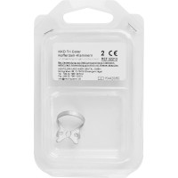 KKD® Kofferdam Klammern triColor Antireflect - 1 db, platin matt, Nr. 2, alsó Prämolaren - 2213