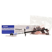 Vitique - csomag 6 g Spritze Zement A2,5, 10 Veneer-Tips - 213039