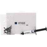 Vitique - csomag 6 g Spritze Zement A4, 10 Veneer-Tips - 213040