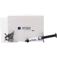 Vitique - csomag 6 g Spritze Zement A4, 10 Veneer-Tips - 213040