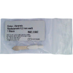 Color, Mikrokanül, fehér, kemény, Kerámia, 0,2 mm, 1 darab