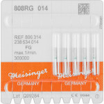 Diamant 808R, gyémántcsiszoló, zöld, ISO 014, FG, 5 darab