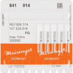 Diamanten 841, gyémántcsiszoló, kék, ISO 014, FG, 5 darab