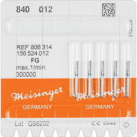 Diamanten 840, gyémántcsiszoló, kék, ISO 012, FG, 5 darab