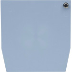 ERGOspace, 10-es csomag, Steckplatten taubenblau, 137 x 142 mm