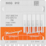 Diamanten 805, gyémántcsiszoló, kék, ISO 016, FG, 5 darab