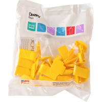 XCP (Posterior), Röntgenfilm-tartó, sárga, Műanyag, 25 darab