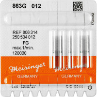 Diamanten 863 Packung 5 Diamanten grün ISO 012, FG