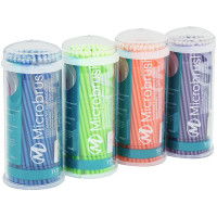 Microbrush® Applikatoren Tube Serie - 400 darabos csomag, gemischt, regulär 2 mm - MRA400