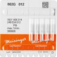 Diamanten 862, gyémántcsiszoló, zöld, ISO 012, FG, 5 darab