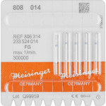 Diamanten 808, gyémántcsiszoló, kék, ISO 014, FG, 5 darab