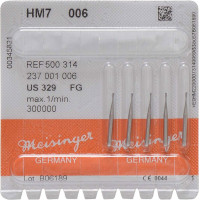 HM-Bohrer 7, fúró, ISO 006, FG, 5 darab