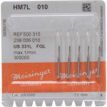 HM-Bohrer 7L, fúró, ISO 010, FGL, 5 darab