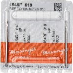 Chirurgie Fräser 164 - 2 darabos csomag, rostfreier Stahl, HP, Figur 407, 6 mm, ISO 018 - 330 104 407 297 018