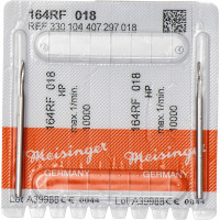 Chirurgie Fräser 164 - 2 darabos csomag, rostfreier Stahl, HP, Figur 407, 6 mm, ISO 018 - 330 104 407 297 018