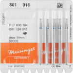 Diamanten 801, gyémántcsiszoló, kék, ISO 016, HP, 5 darab
