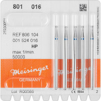 Diamanten 801, gyémántcsiszoló, kék, ISO 016, HP, 5 darab
