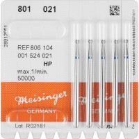 Diamanten 801, gyémántcsiszoló, kék, ISO 021, HP, 5 darab