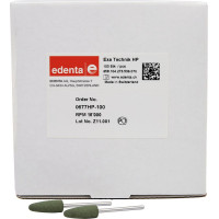 EXA Technique (77), Polírozó (Műanyagok), Kézidarab (HP, Ø 2,35 mm, ISO 104, 44,5 mm) ISO 70 Torpedó, zöld, Szilíciumkarbid- Szilikon, 20 mm, 100 darab