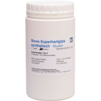 Stone Superhartgips synthetisch - Muster 1 kg Superhartgips braun - 90158