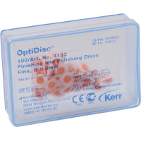 OptiDisc®, polírozó korong, utántöltő, Ø 9,6 mm, finom, 100 darab