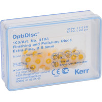OptiDisc®, polírozó korong, utántöltő, Ø 9,6 mm, x-finom, 100 darab