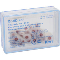 OptiDisc®, polírozó korong, utántöltő, Ø 12,6 mm, durva-medium, 100 darab