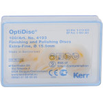 OptiDisc®, polírozó korong, utántöltő, Ø 15,6 mm, x-finom, 100 darab