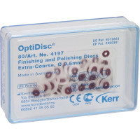 OptiDisc®, polírozó korong, utántöltő, Ø 9,6 mm, x-durva, 100 darab