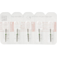Diamanten 830L, gyémántcsiszoló, zöld, ISO 014, FG, 5 darab Diamanten 830L, gyémántcsiszoló, zöld, ISO 014, FG, 5 darab