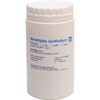 Modellgips synthetisch - Muster 1 kg Hartgips gelb - 90857