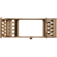 E-Z Jett Kassetten - Stück 20,2 x 9,7 x 3 cm, für 5 Instrumente beige - 50Z925G