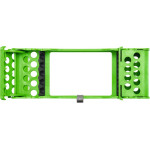 E-Z Jett Kassetten - Stück 20,2 x 9,7 x 3 cm, für 5 Instrumente neongrün - 50Z925P