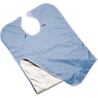 Patientenschutzumhang - gefüttert - Packung 2 Stück blau - 8-3150B