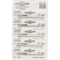 Diamant H 111, gyémántcsiszoló, zöld, ISO 025, 5 darab