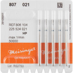 Diamanten 807, gyémántcsiszoló, kék, ISO 021, HP, 5 darab