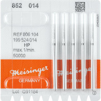 Diamanten 852, gyémántcsiszoló, kék, ISO 014, HP, 5 darab