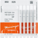 Diamanten 850, gyémántcsiszoló, kék, ISO 025, HP, 5 darab