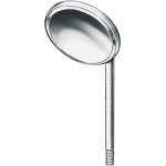 Mundspiegel - 1 db, Ø 18 mm, méret 2, Rhodium - 42-704-18-04