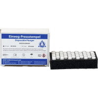 Pressstempel Packung 50 Stück Ø 12 mm, Egyszerhasználatos termék, 12 mm, 50 darab