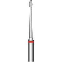 Diamanten 407L, gyémántcsiszoló, piros, ISO 012, RA, 2 darab