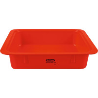 IMS Tub Kunststoffschalen - 1 db, Kunststoffschale nélkül Deckel, 31,1 x 27,6 ,x 7 cm, piros - IMS-1410 IMS Tub Kunststoffschalen - 1 db, Kunststoffschale nélkül Deckel, 31,1 x 27,6 ,x 7 cm, piros - IMS-1410