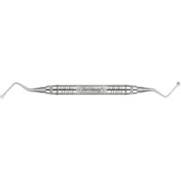 Chirurgische Küretten nach Lucas - 1 db, Figur 87, Ø 3,5 mm, Griff #6 - CL876