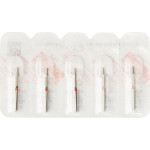 Diamanten 879K, gyémántcsiszoló, piros, ISO 014, FG, 5 darab Diamanten 879K, gyémántcsiszoló, piros, ISO 014, FG, 5 darab