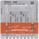 Diamantpolierer 9743, gyémánt-kerámia-polírozó, sárga, ISO 040, RA, 2 darab Diamantpolierer 9743, gyémánt-kerámia-polírozó, sárga, ISO 040, RA, 2 darab