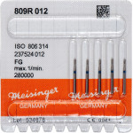 Diamanten 809R, gyémántcsiszoló, kék, ISO 012, FG, 5 darab