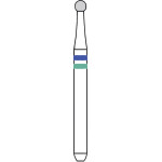 Diamanten 6801Z, gyémántcsiszoló, kék, ISO 014, FG, 2 darab
