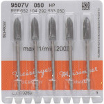 Universalpolierer 9507, polírozó, univerzális, fekete ISO 050, HP, 5 darab